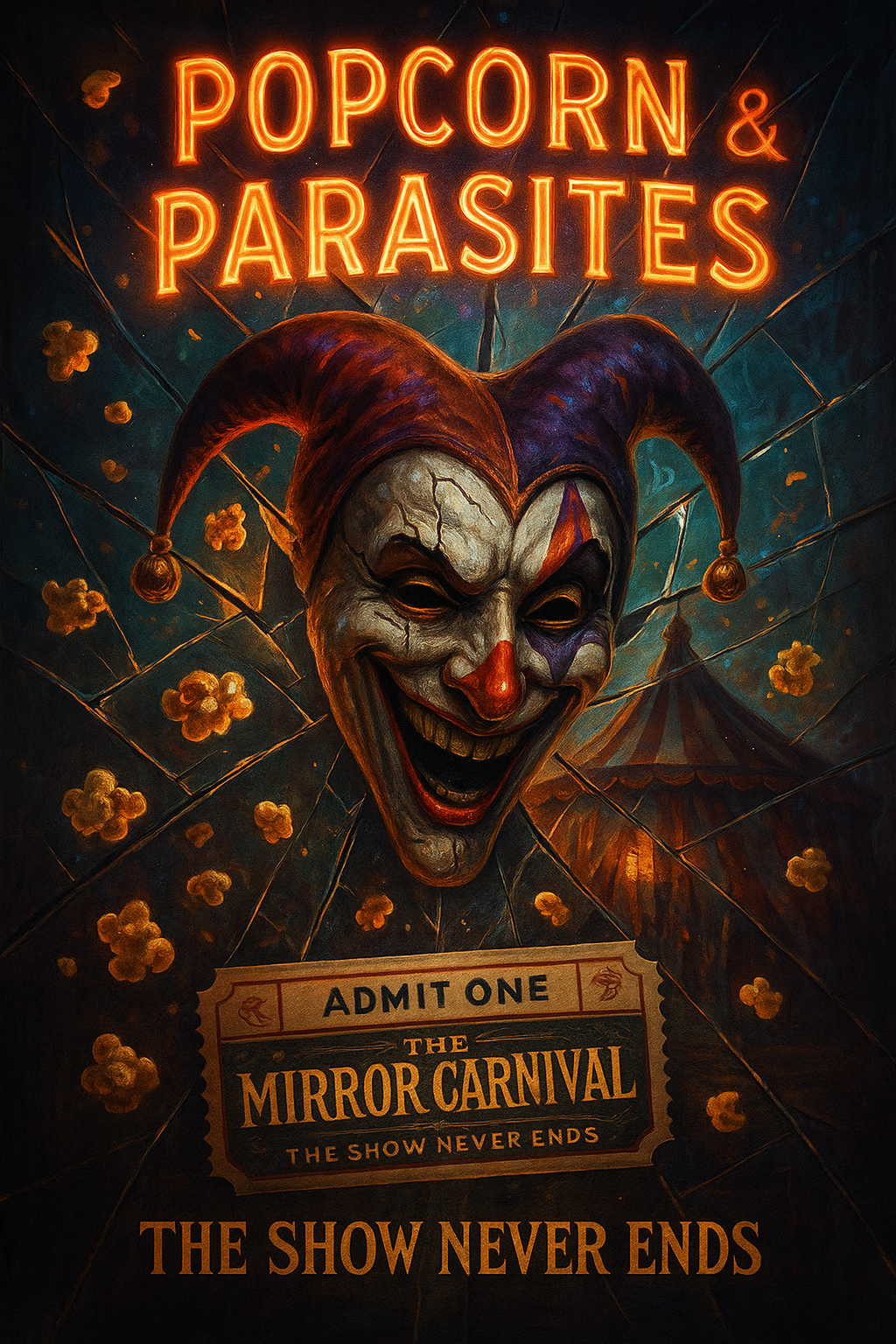 Popcorn & Parasites — Jester's Twist cover artwork